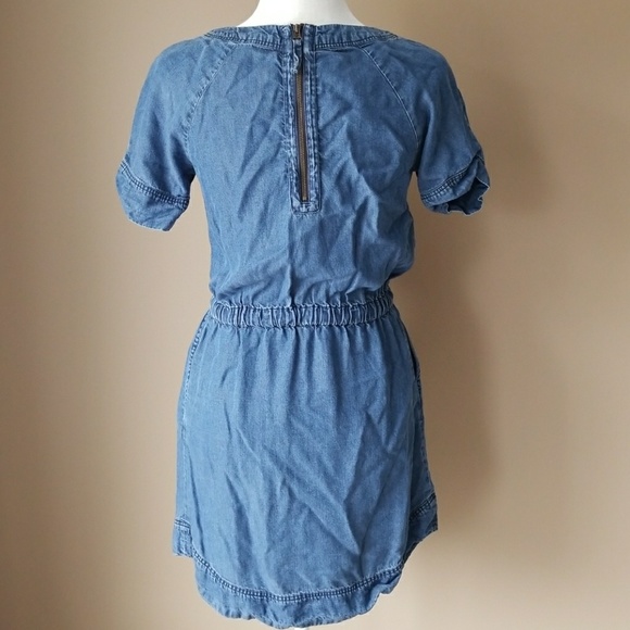 J. Crew Lightweight Washed Chambray Dress - Picture 4 of 8